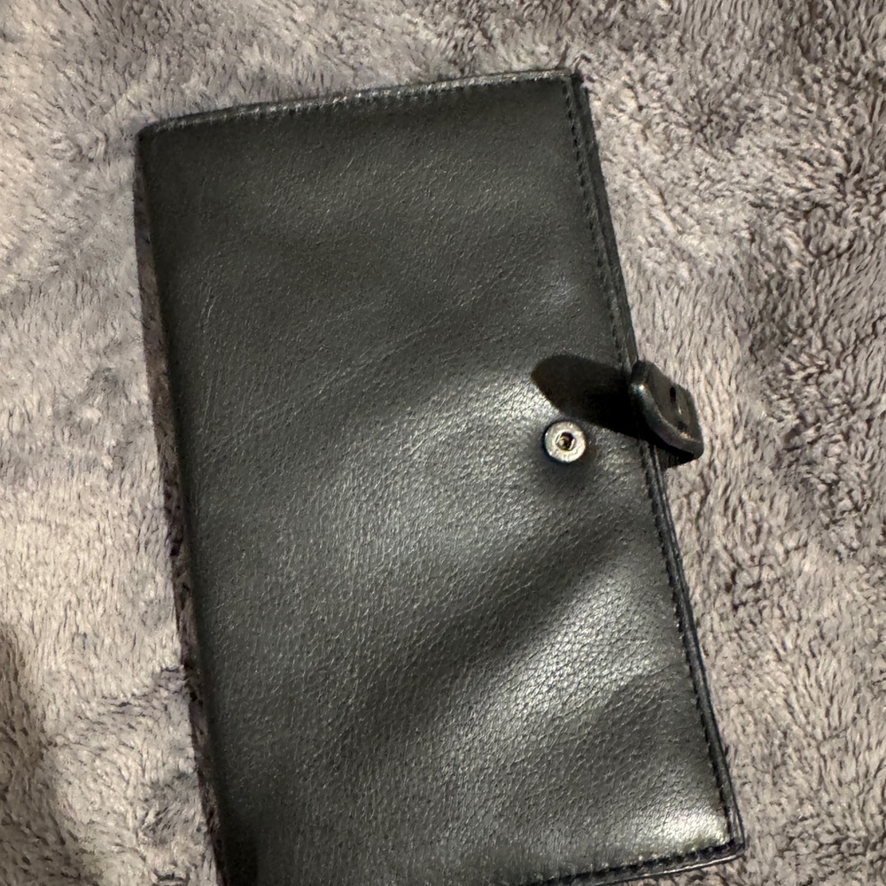 Black Leather Wallet